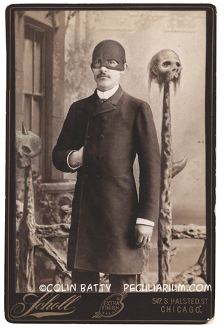 Illustration for article titled Artist Paints On Old Photographs And Turns Victorians Into Monsters
